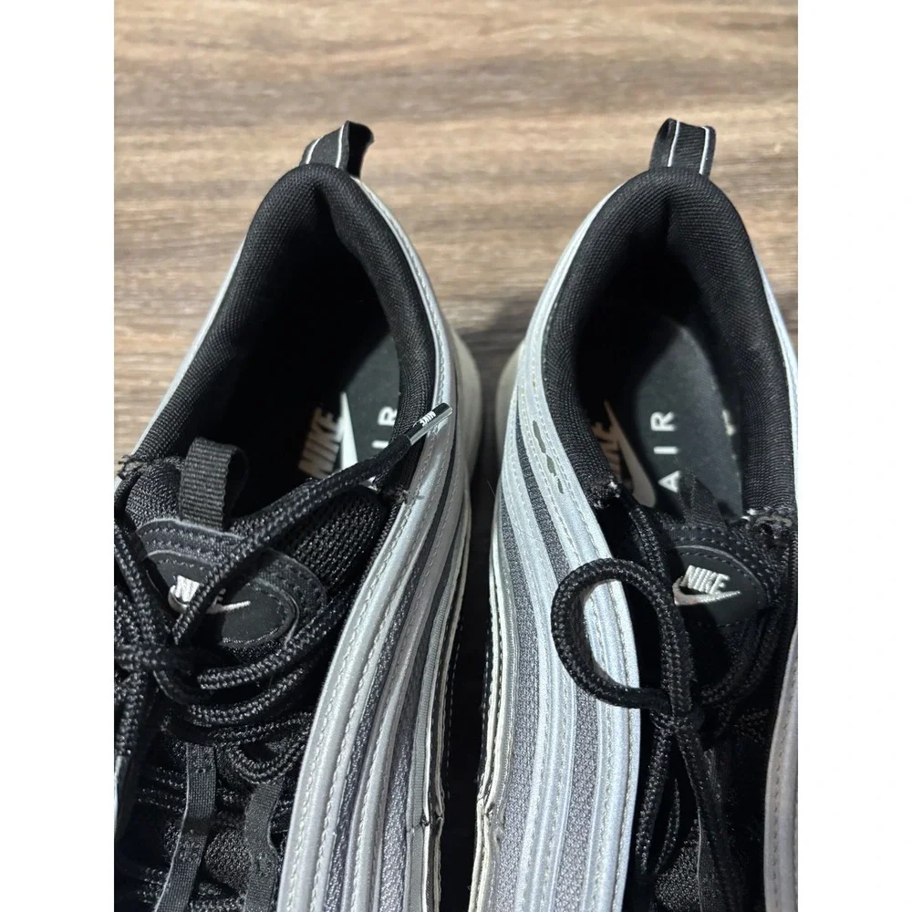 Nike Air Max 97 Black Silver Gradient Mens Size‎ 14 Sneakers 921826-016